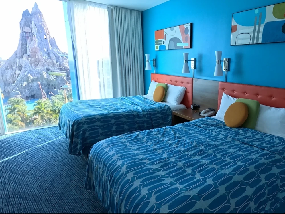 Universal Cabana Bay Beach Resort Volcano View Room