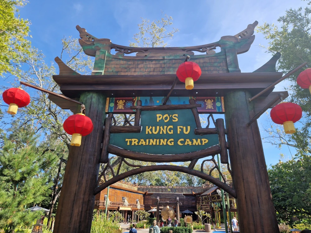 Universal Studios Florida Po's Kung Fu Training Camp