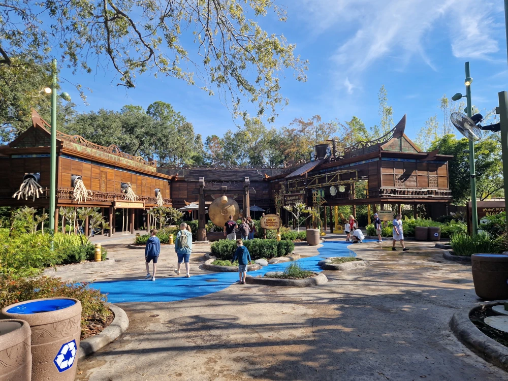 Universal Studios Florida Po's Kung Fu Training Camp