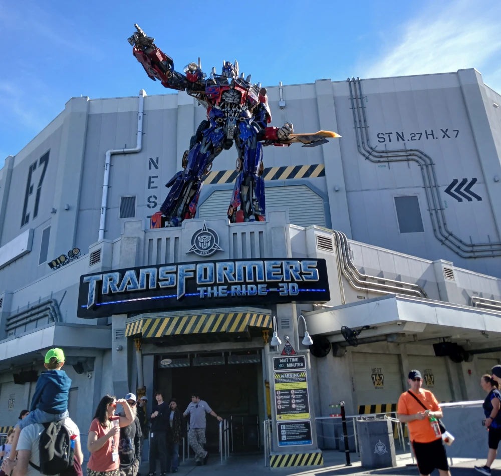 Universal Studios Florida Transformers The Ride 3D
