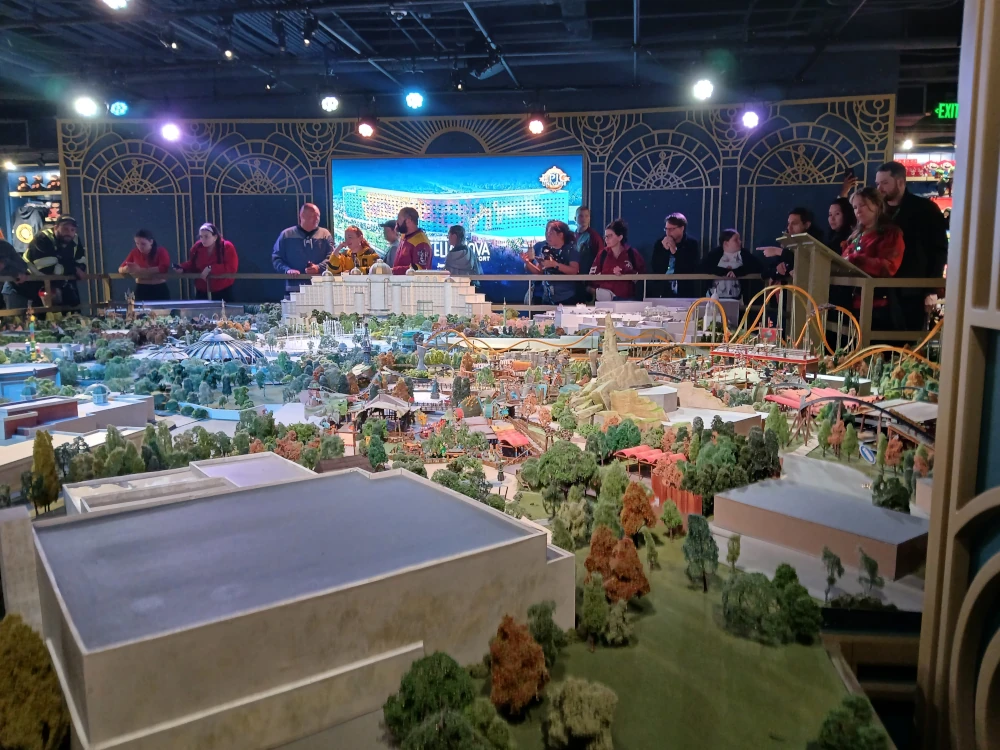 Universal CityWalk Epic Universe Preview Store Model