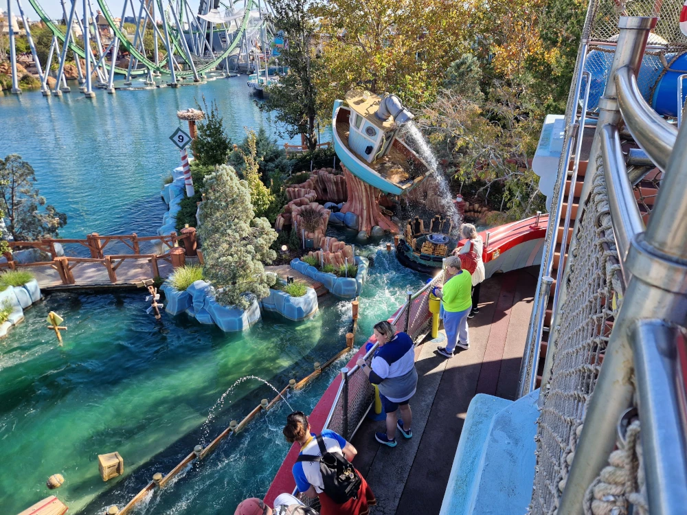 Universal Islands of Adventure Popeye & Bluto's Bilge Rat Barges