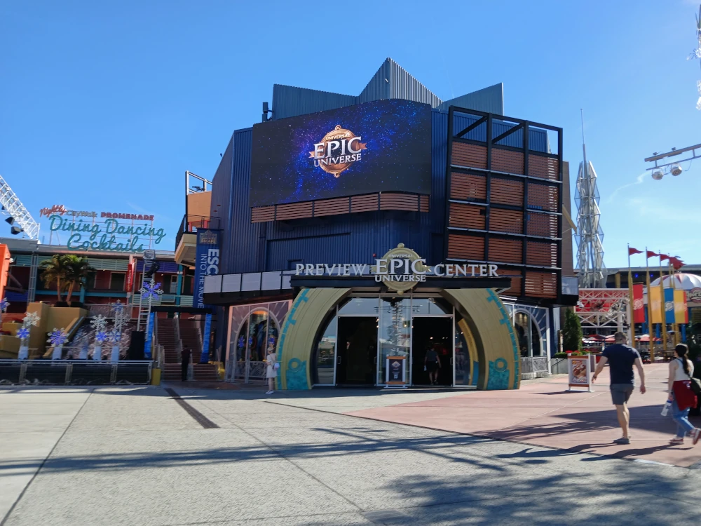 Universal CityWalk Epic Universe Preview Store