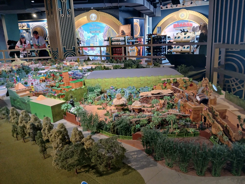 Universal CityWalk Epic Universe Preview Store Model