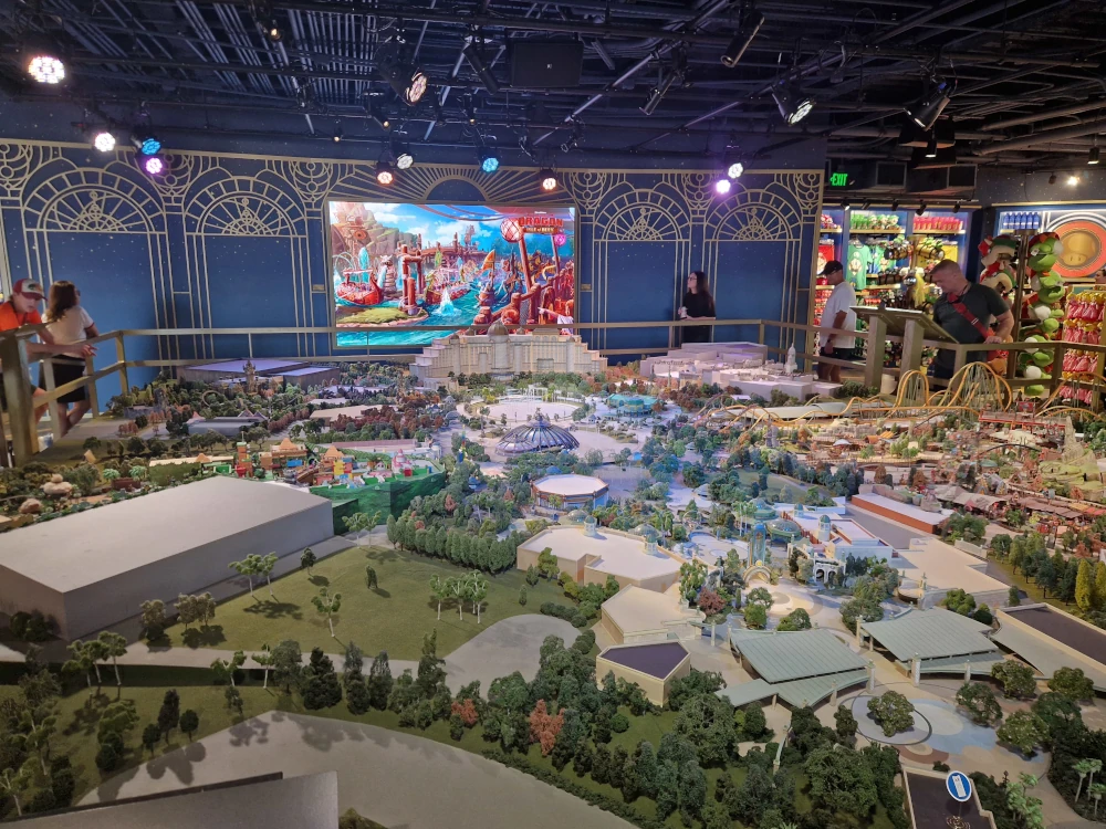 Universal CityWalk Epic Universe Preview Store Model