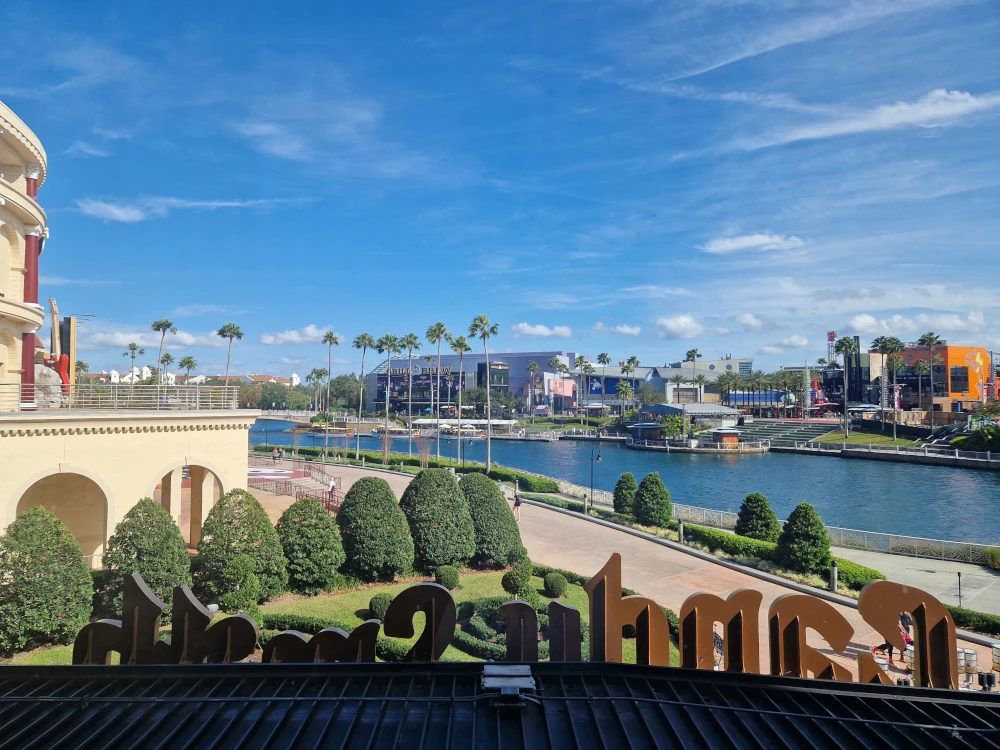 Universal CityWalk Toothsome Chocolate Emporium View