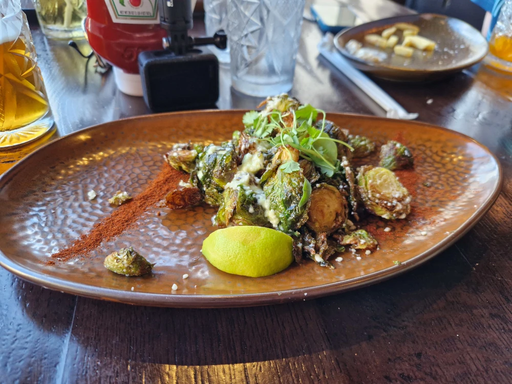 Universal CityWalk Toothsome Chocolate Emporium Roasted Brussels Sprouts