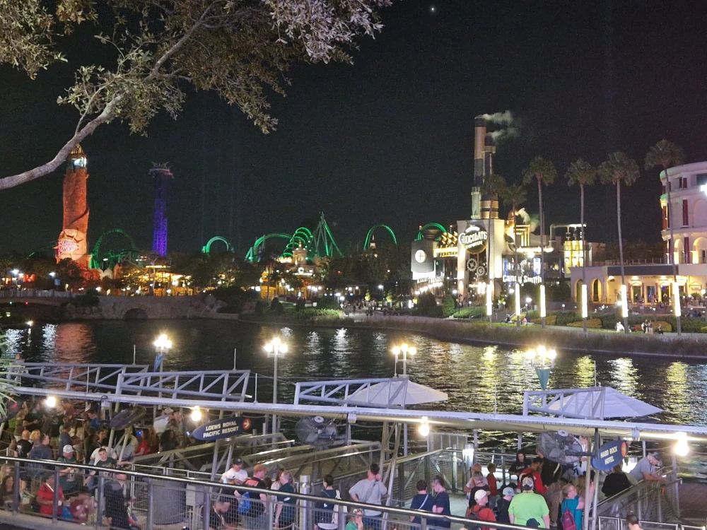 Universal CityWalk at Night