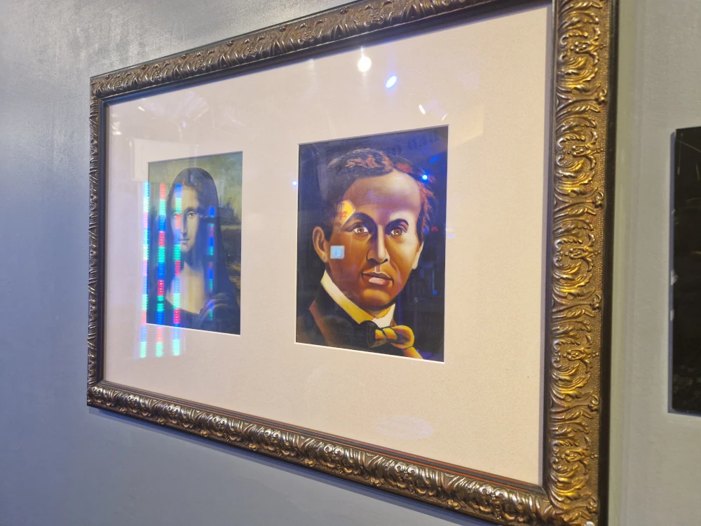 WonderWorks Orlando Painting with moving eyes