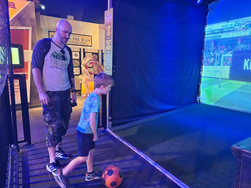 WonderWorks Orlando Penalty Kick Game