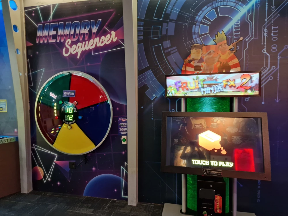 WonderWorks Orlando Memory Sequencer Fruit Ninja