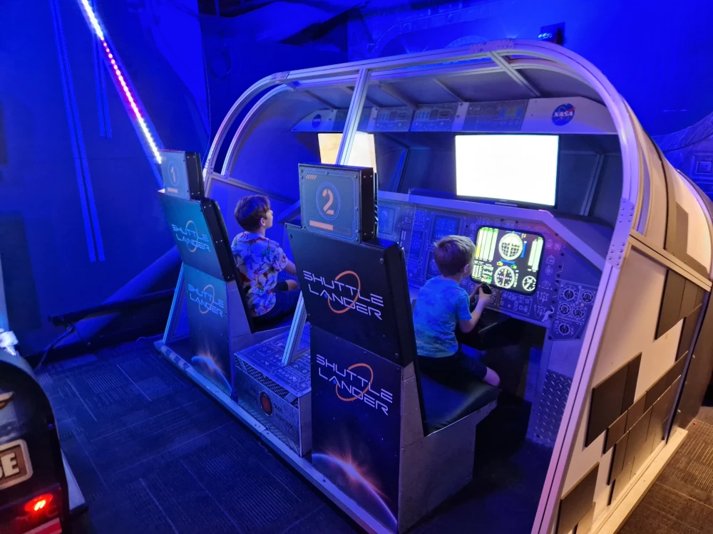 WonderWorks Orlando Shuttle Lander Simulator