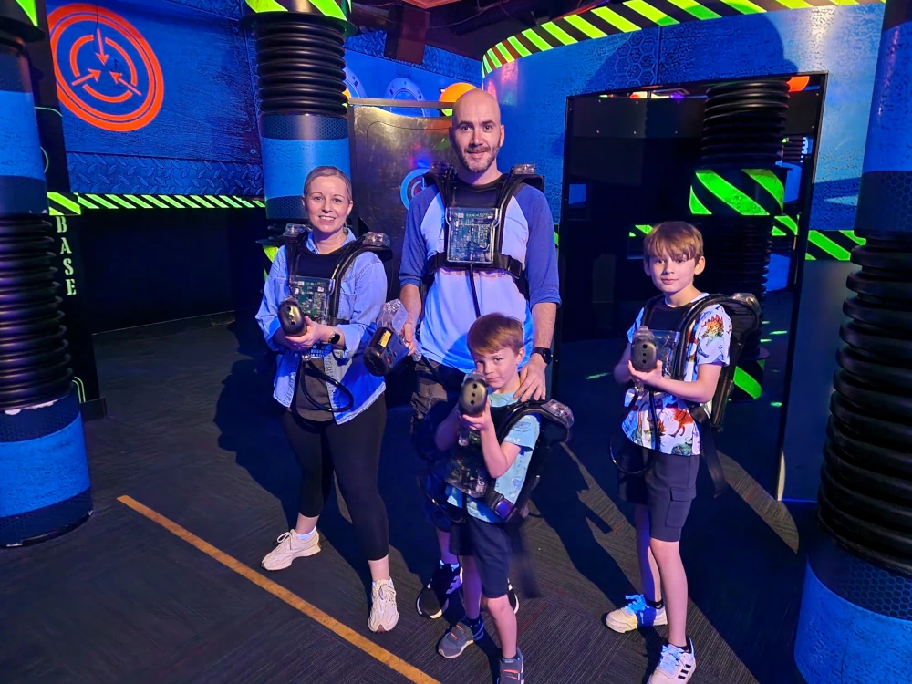 WonderWorks Orlando Laser Tag Equipment