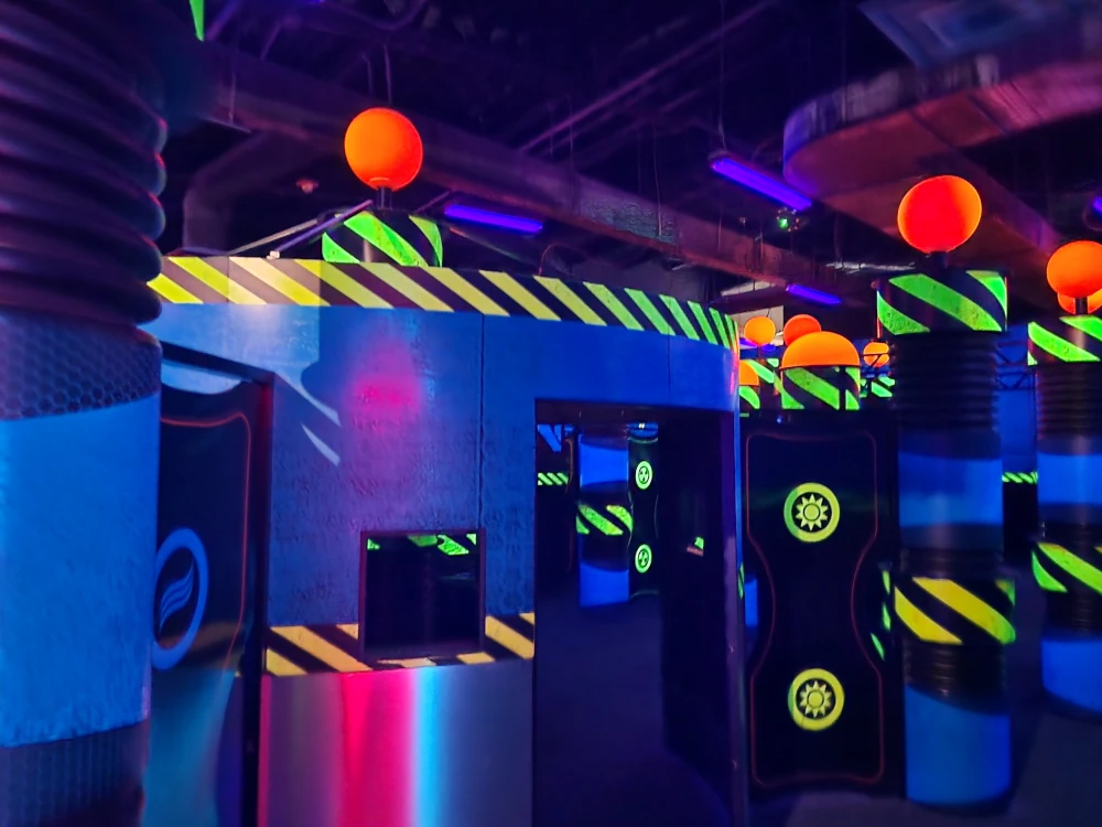 WonderWorks Orlando Laser Tag Course