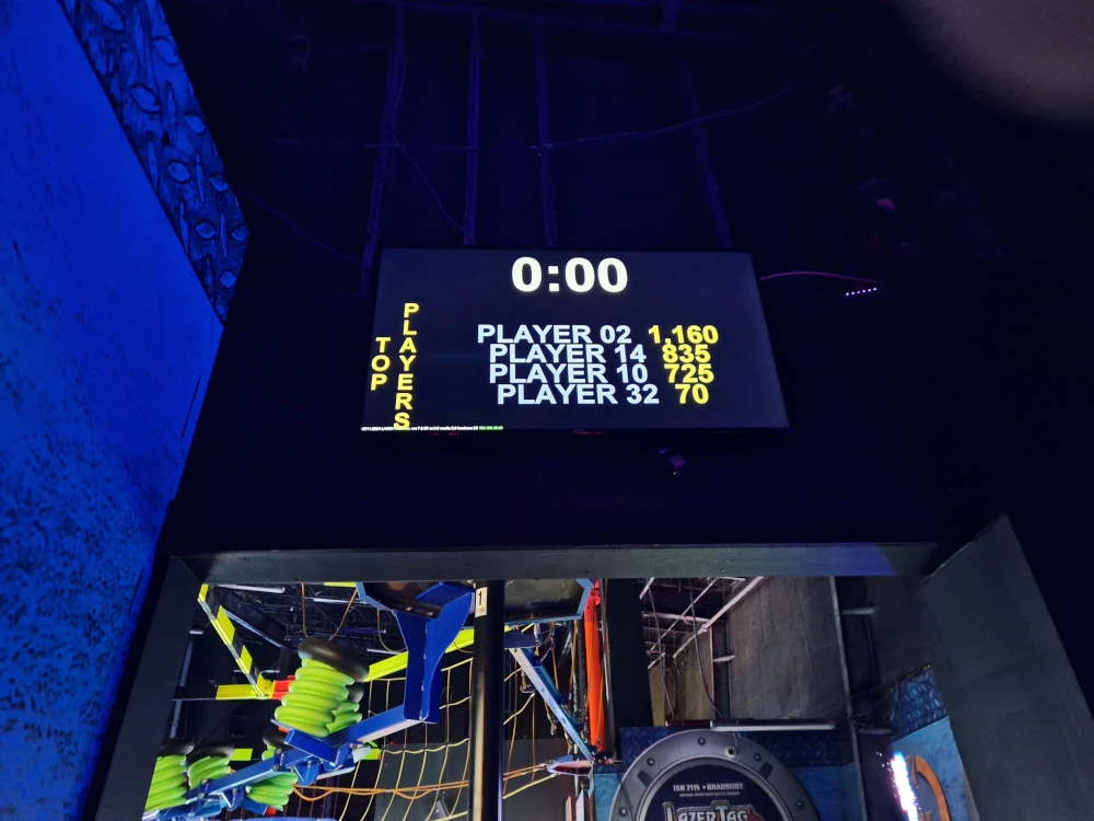 WonderWorks Orlando Laser Tag Scores