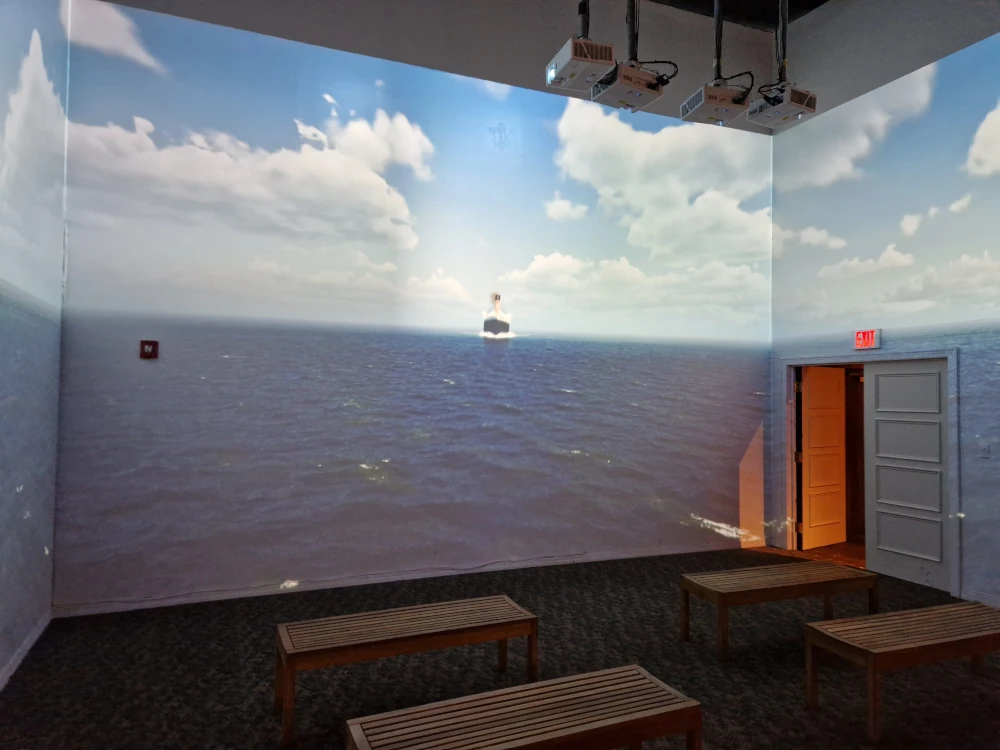 Titanic The Artifact Exhibition Projection Room