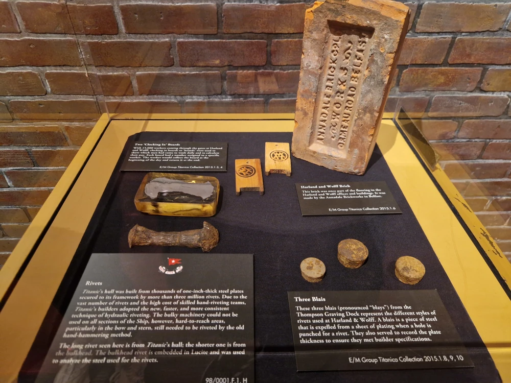 Titanic The Artifact Exhibition Artefacts