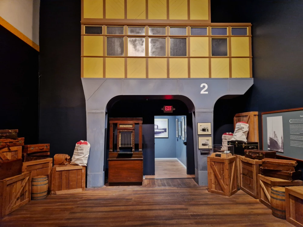 Titanic The Artifact Exhibition Boarding Room