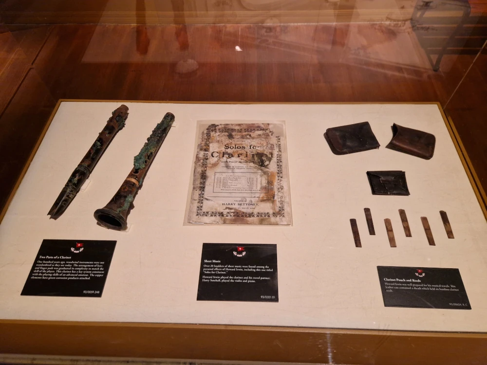 Titanic The Artifact Exhibition Passenger Artefacts