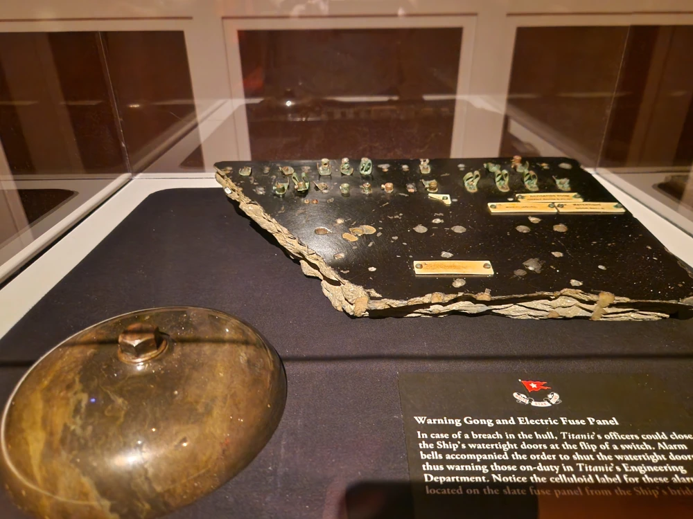 Titanic The Artifact Exhibition Artefacts