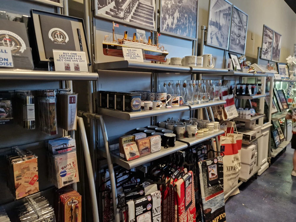Titanic The Artifact Exhibition Gift Shop