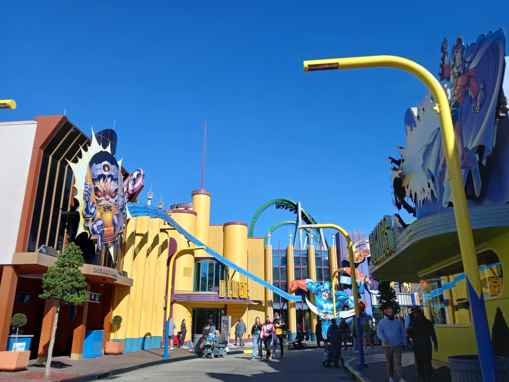 Universal Islands of Adventure Marvel Superhero Island