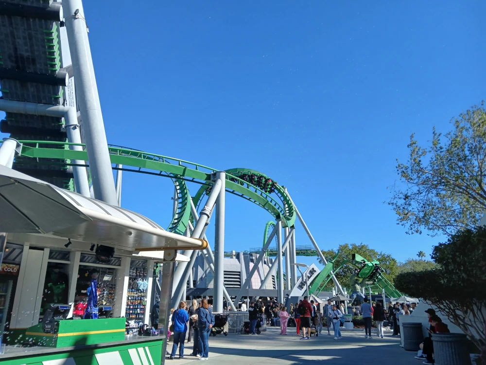 Universal Islands of Adventure Incredible Hulk Coaster