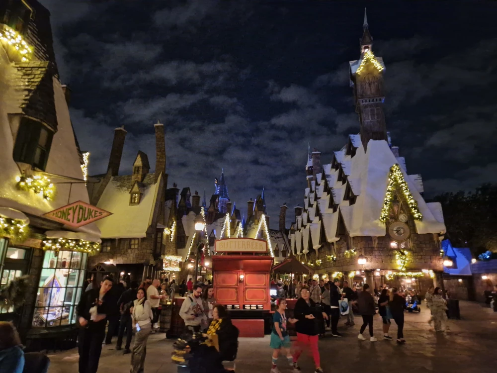 Universal Islands of Adventure Hogsmeade Night