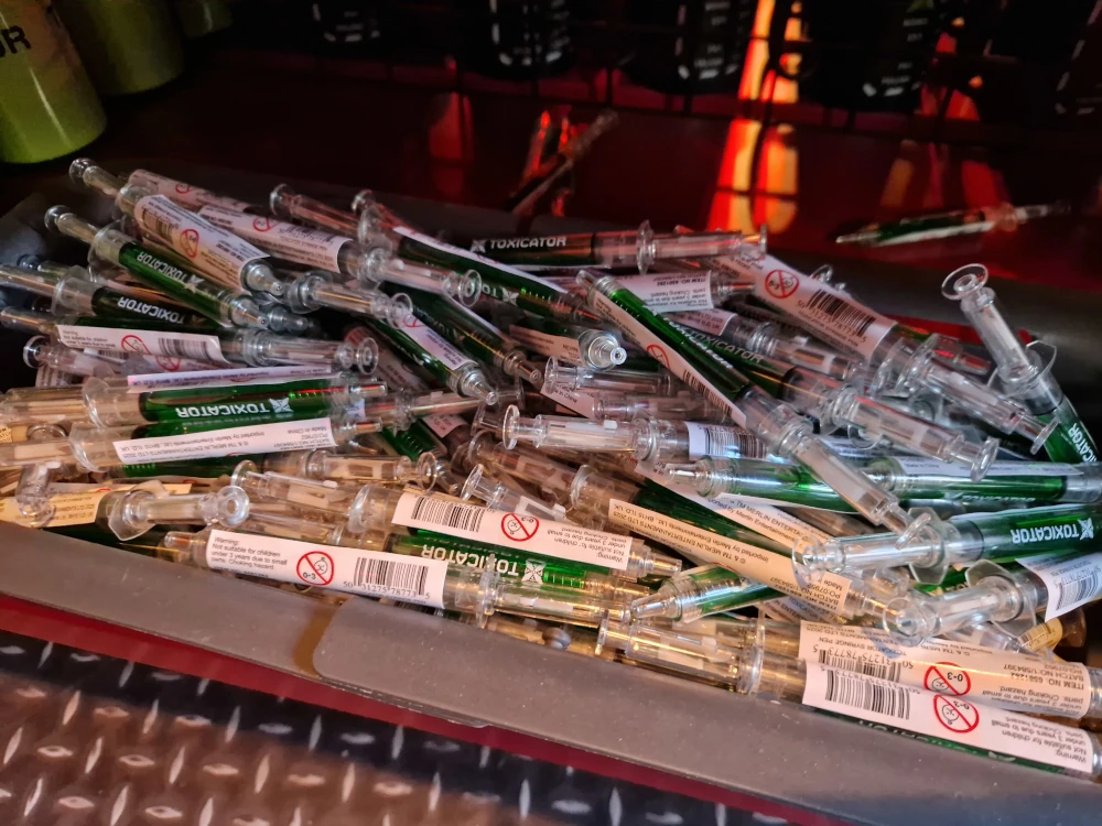 Alton Towers - Toxicator Syringe Pens