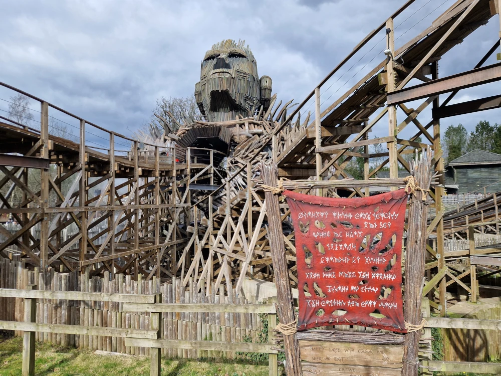 Alton Towers - Wicker Man Big Bob