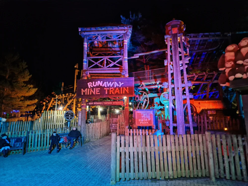 Alton Towers - Alton After Dark Runaway Mine Train