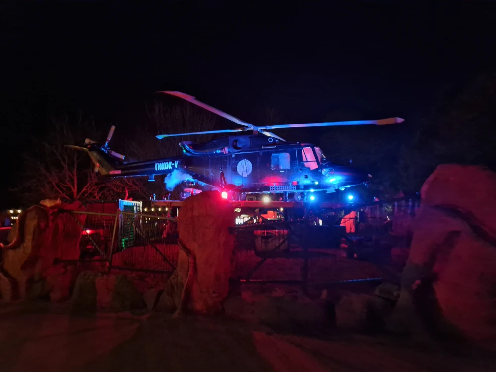 Alton Towers - Phalanx Helicopter