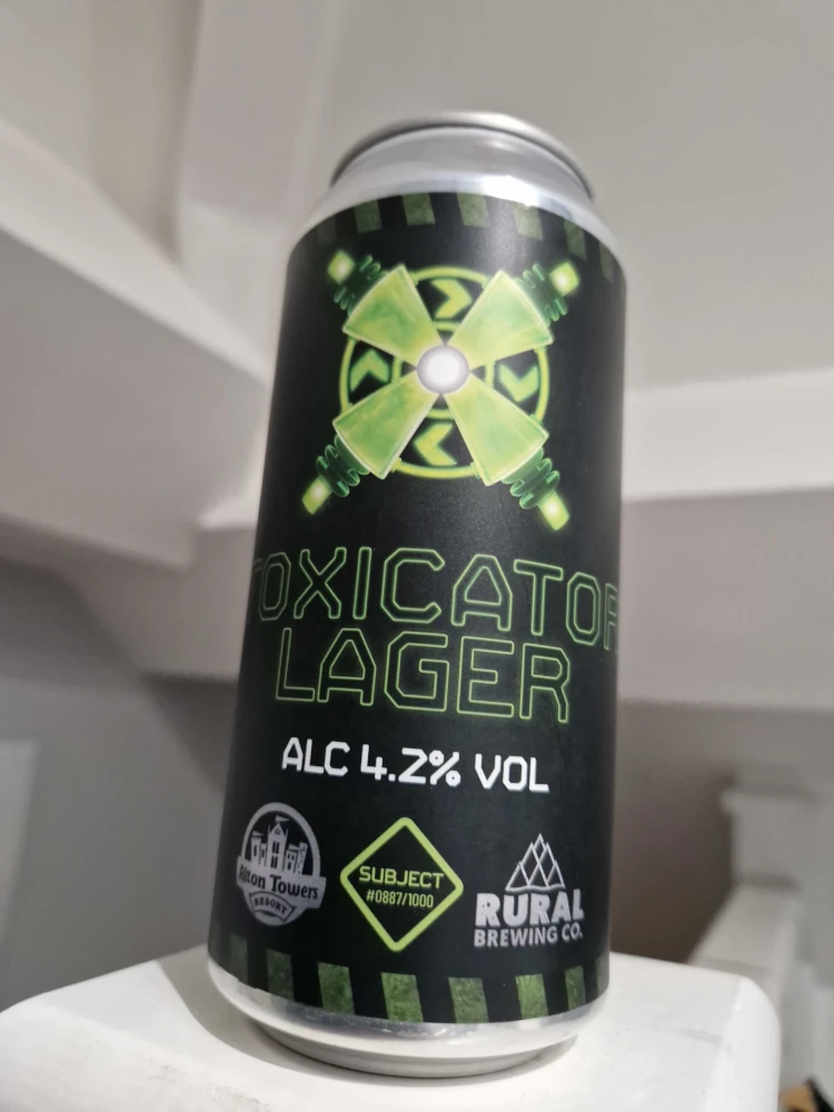 Alton Towers - Toxicator Lager