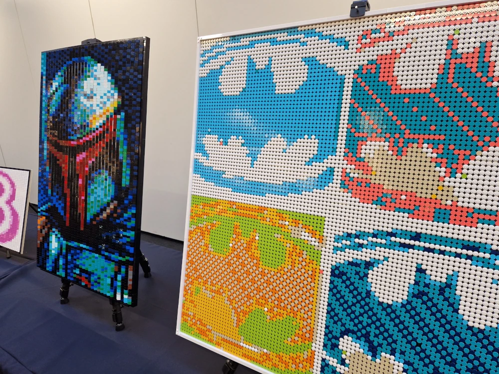 Bricktastic 2025 Artwork builds