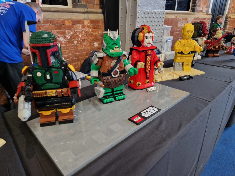 Bricktastic 2025 Lego Star Wars Upscaled Minifigs