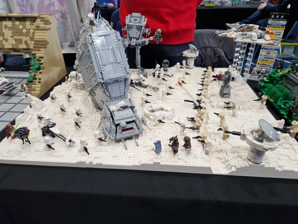 Bricktastic 2025 Lego Star Wars Hoth Diorama
