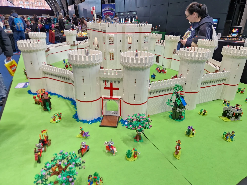 Bricktastic 2025 Castle Diorama