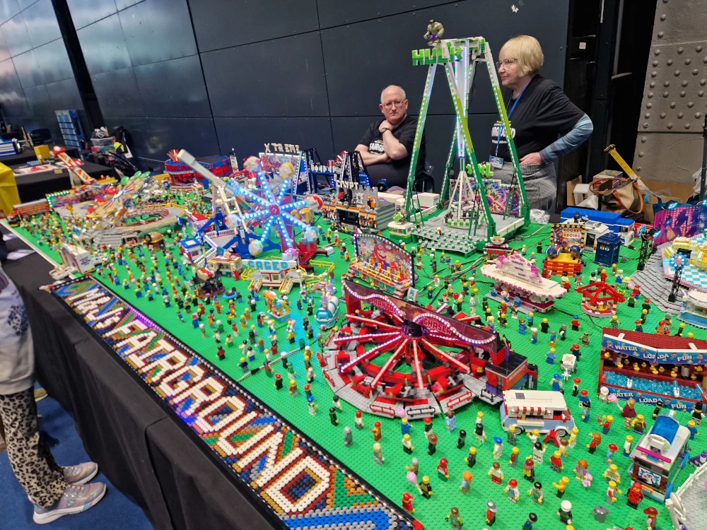 Bricktastic 2025 Fairground Diorama