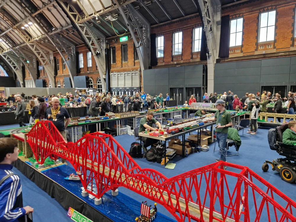 Bricktastic 2025 Trains Diorama
