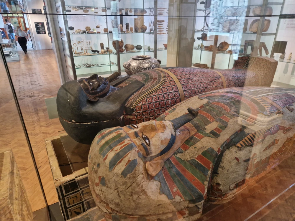 Manchester Museum Egyptian Sarcophagi
