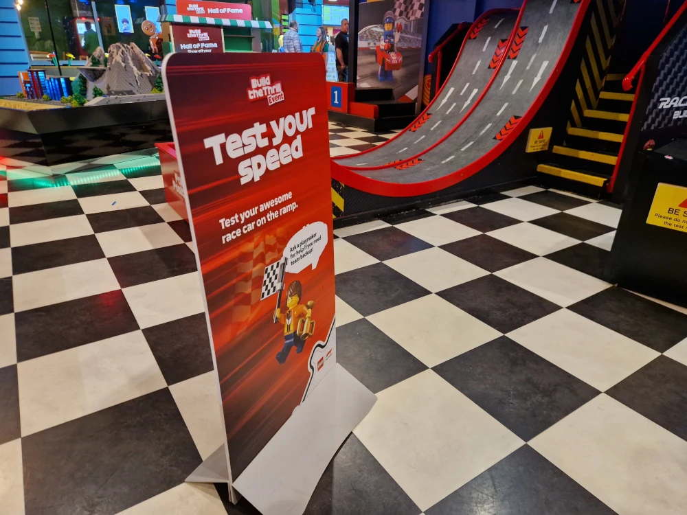 Legoland Discovery Centre Manchester Build The Thrill Ramps