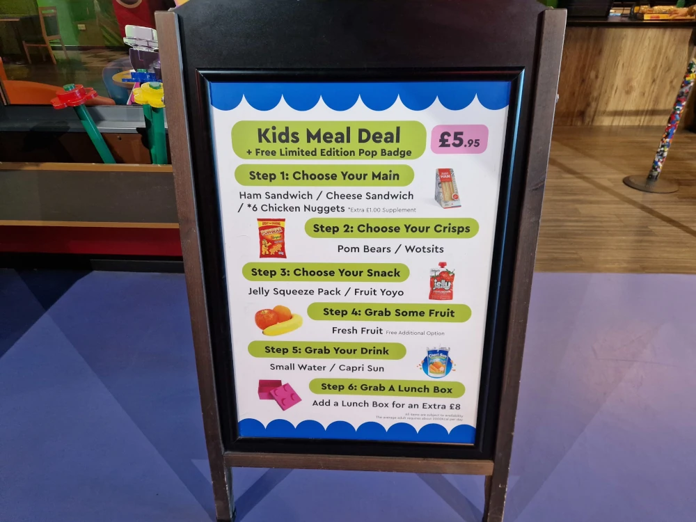 Legoland Discovery Centre Manchester Kids Meal Deal