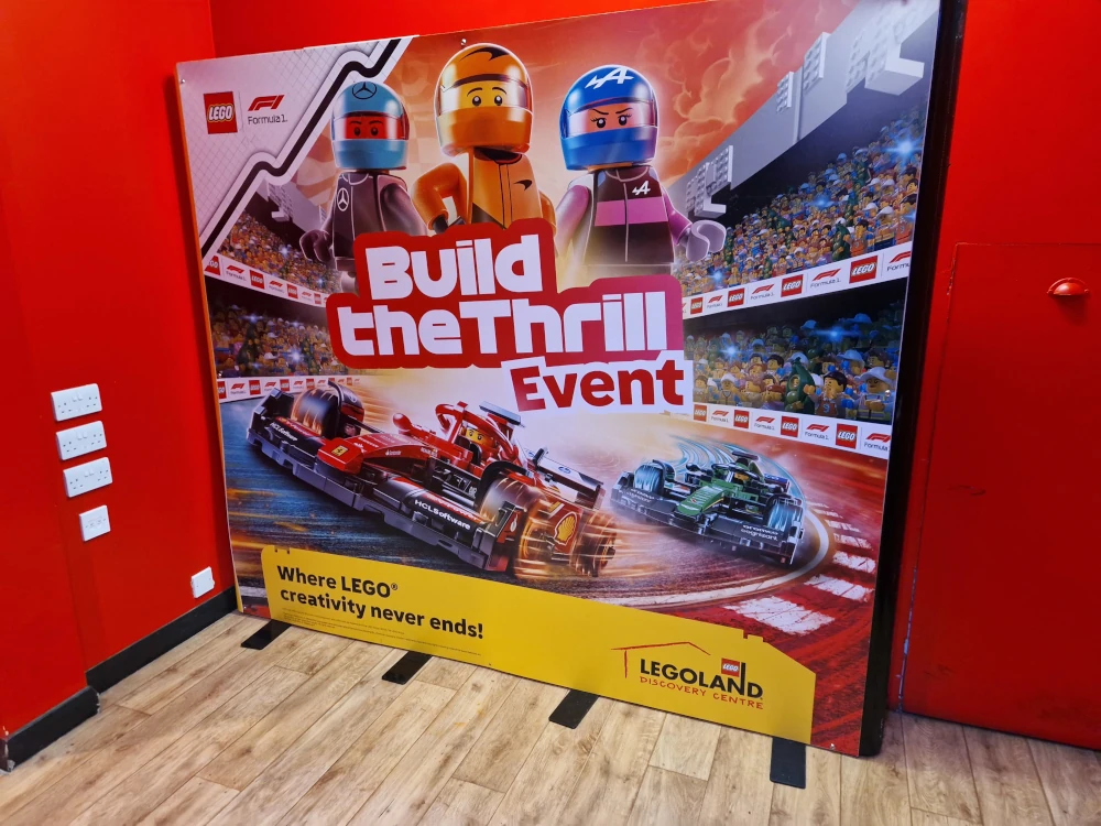 Legoland Discovery Centre Manchester Build The Thrill Backdrop