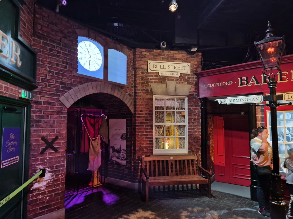 Cadbury World Street Preshow Area