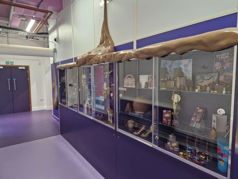 Cadbury World Factory Displays