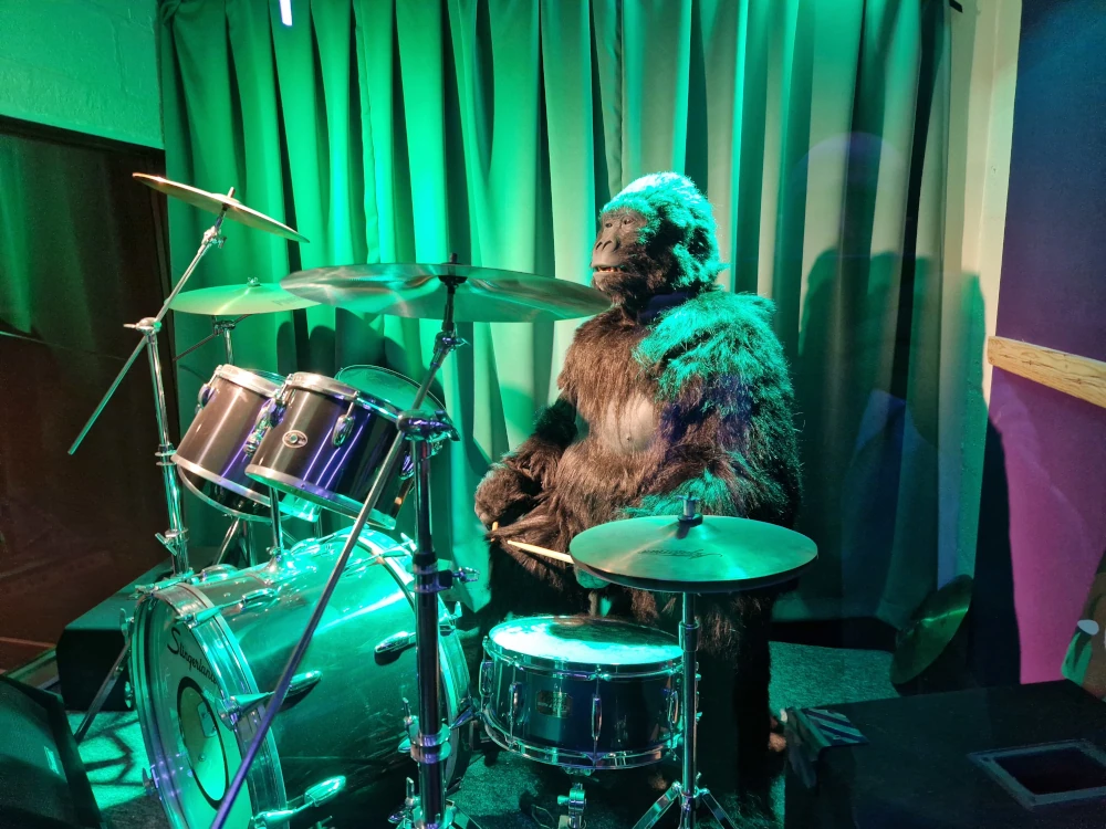 Cadbury World Drumming Gorilla
