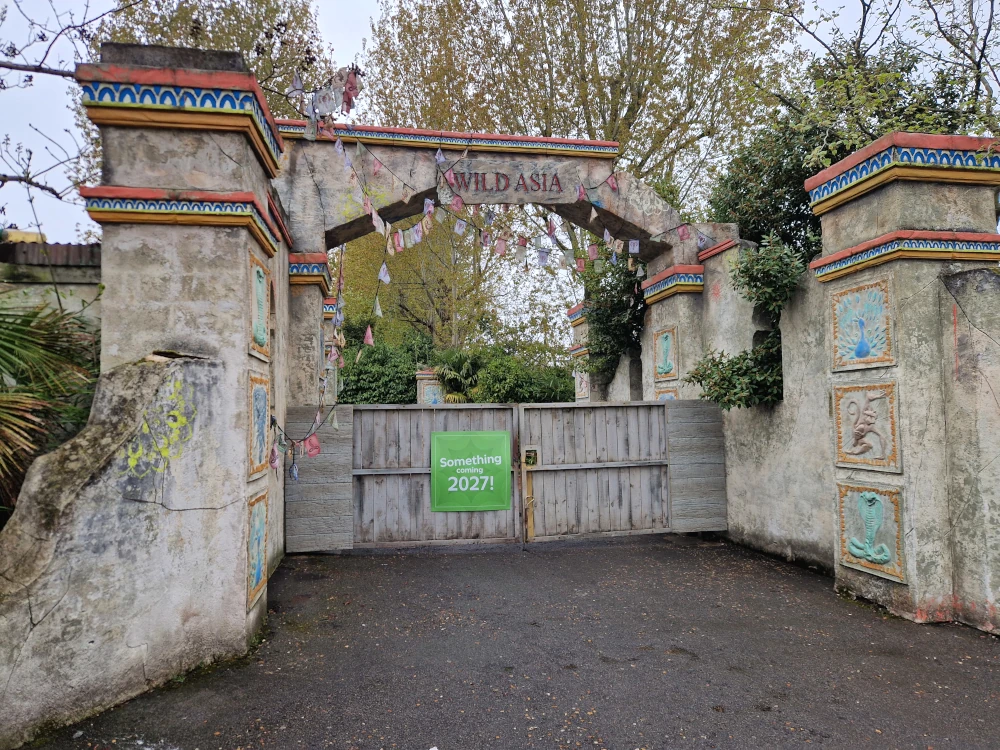Chessington World of Adventures Wild Asia Entrance