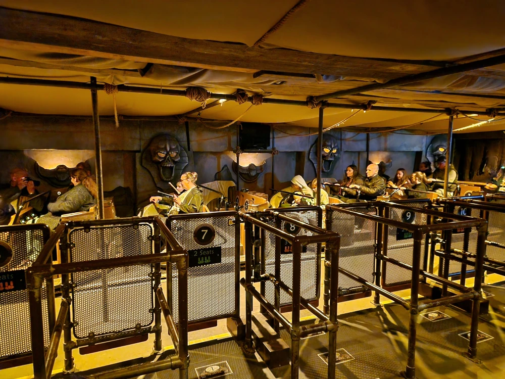 Chessington World of Adventures Tomb Blaster Station