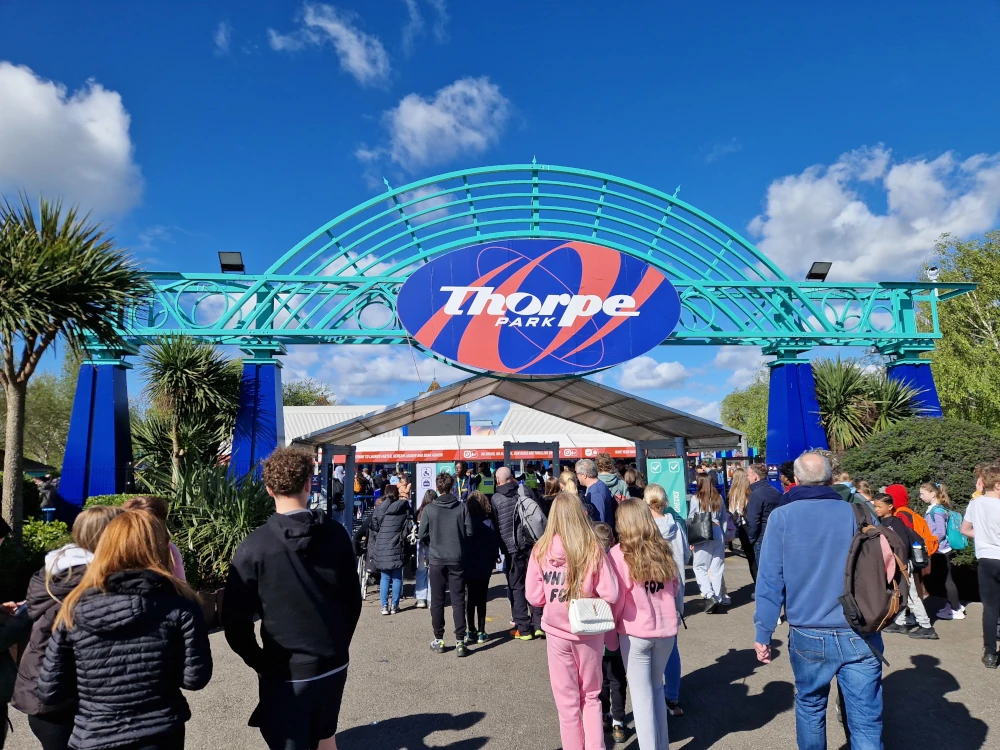 Thorpe Park Entrance
