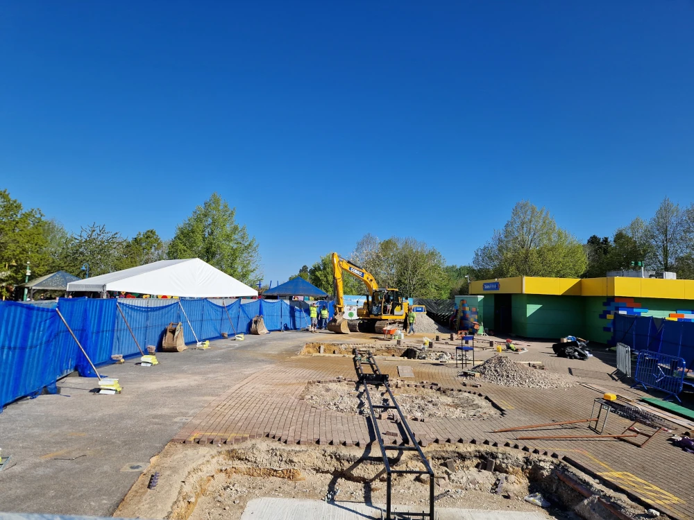 Legoland Windsor New Entrance construction